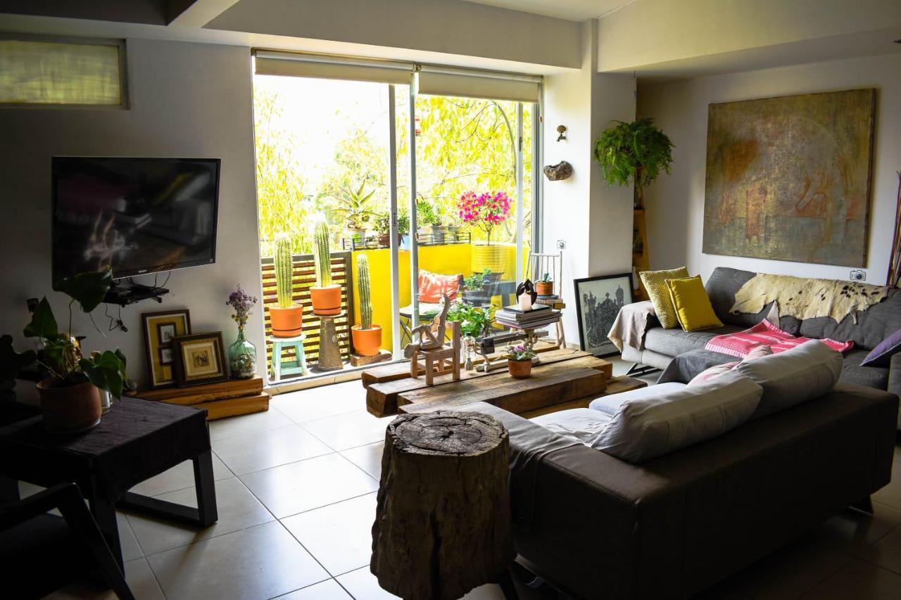 Pequena Habitacion Frida - Design Cdmx - Areas Comunes Compartidas Mexikóváros Kültér fotó