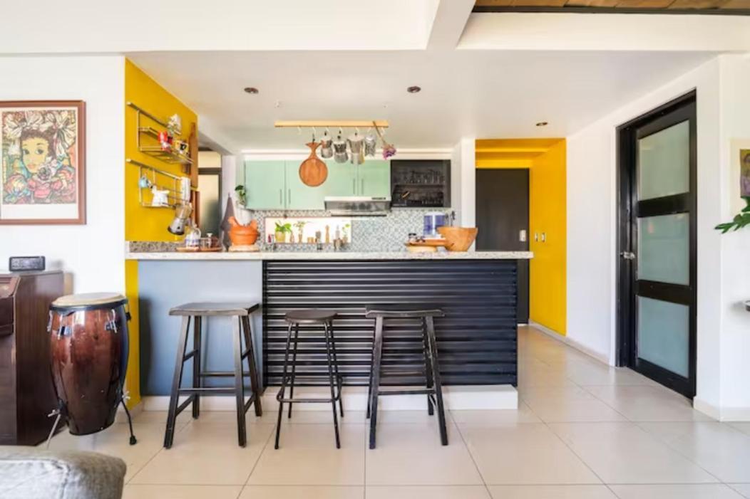 Pequena Habitacion Frida - Design Cdmx - Areas Comunes Compartidas Mexikóváros Kültér fotó